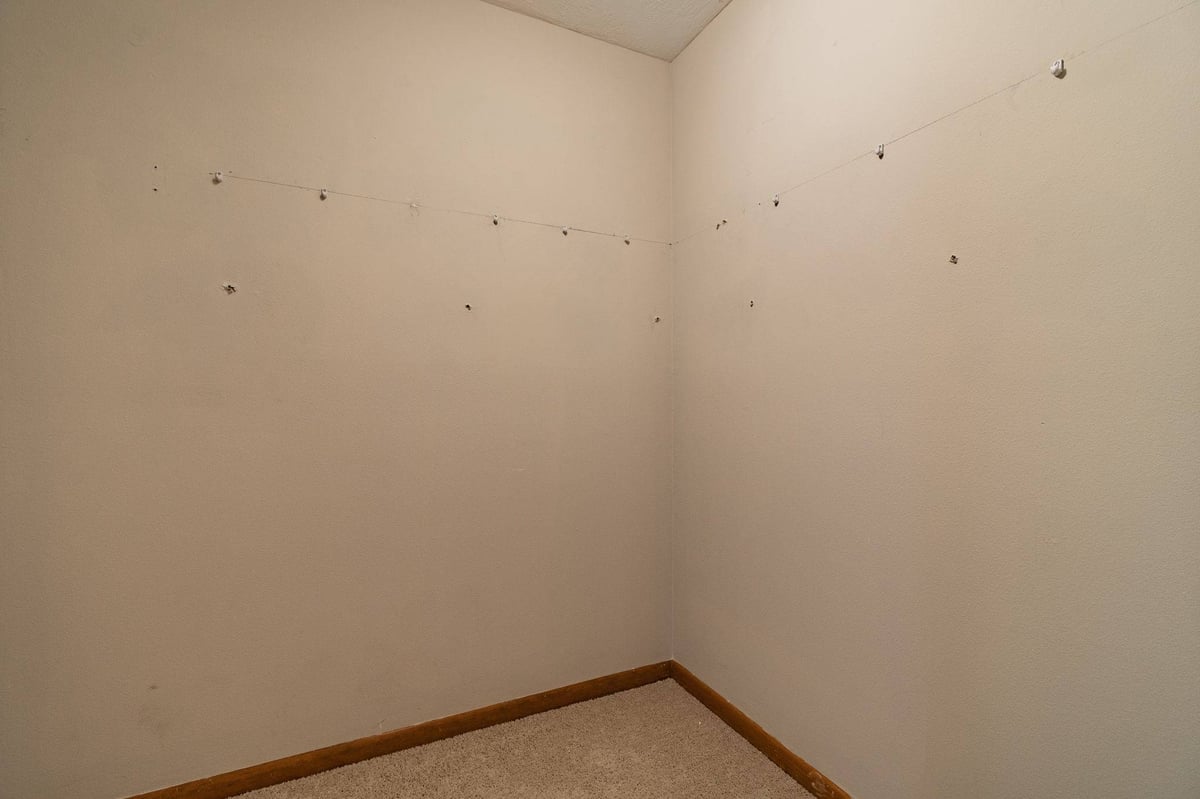 before waterfront renovation bradenton empty closet room