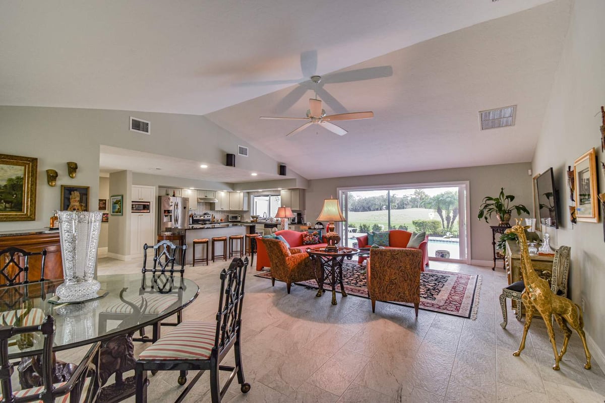 45th st west bradenton open concept living kitchen golf view