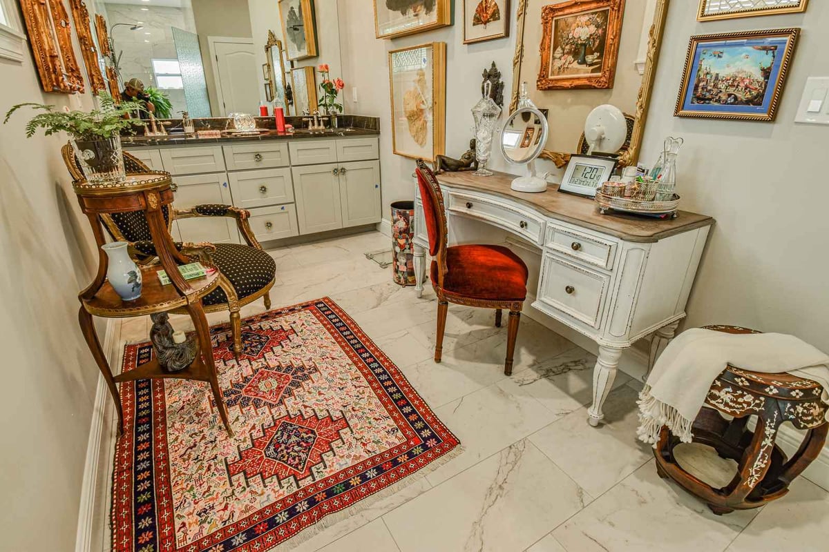 45th st west bradenton primary bath vanity desk ornate frames