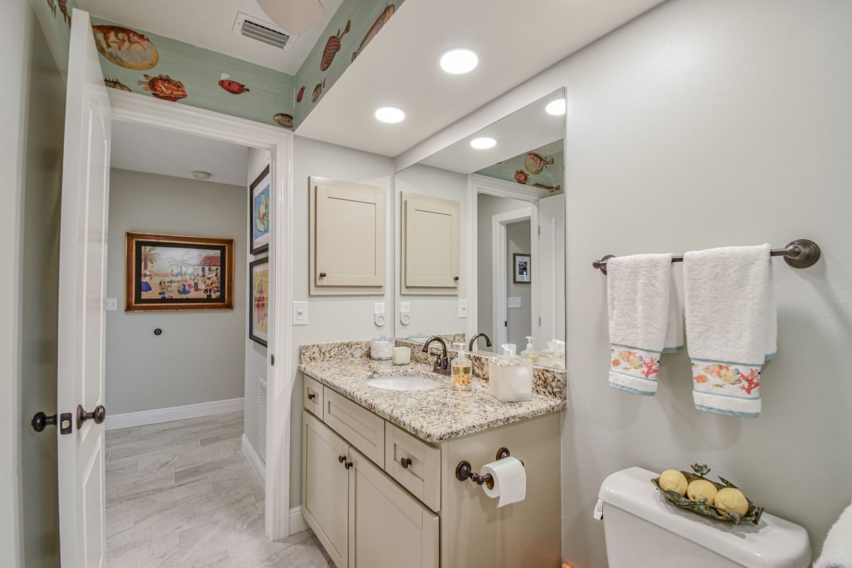 45th st west bradenton tropical fish bathroom hallway