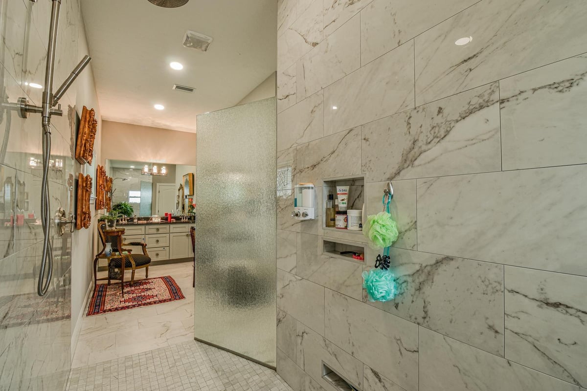 45th st west bradenton walk-in shower vanity view