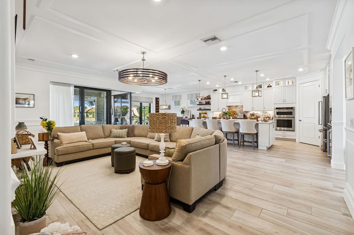chester trail lakewood ranch living room open to kitchen