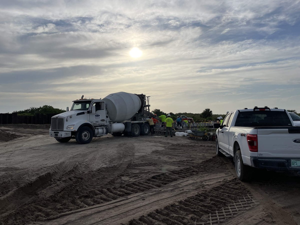 annex-restoration-everglades-concrete-mixer-truck-crew-dawn