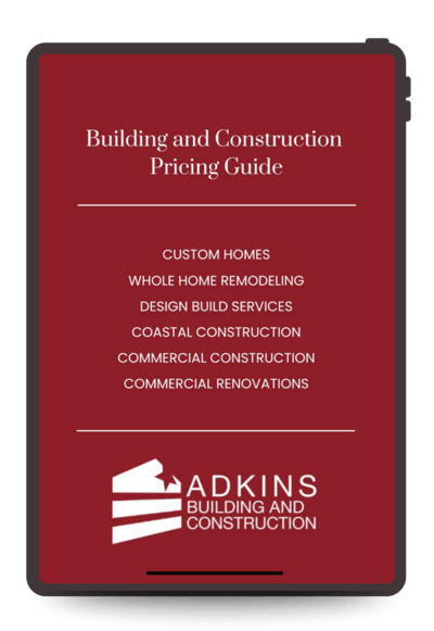 Adkins Building and Construction Cost Guide Graphic